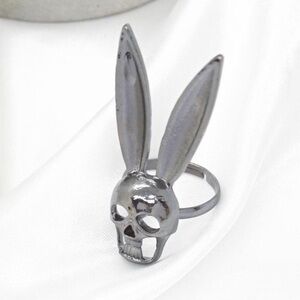 Skull Rabbit Ring